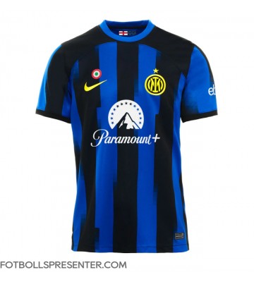 Inter Milan Hemma Matchtröja 2023-24 Kortärmad